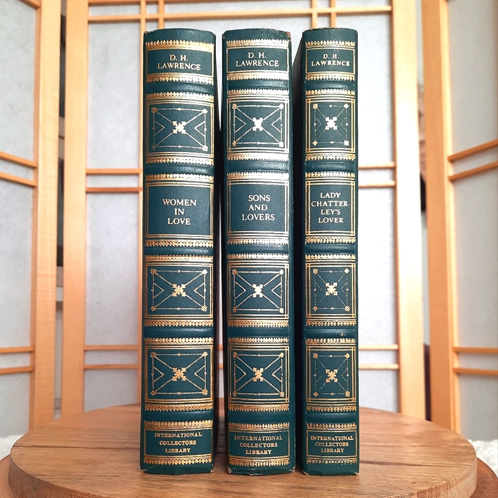 DH Lawrence Books 3 Titles International Collector's Library